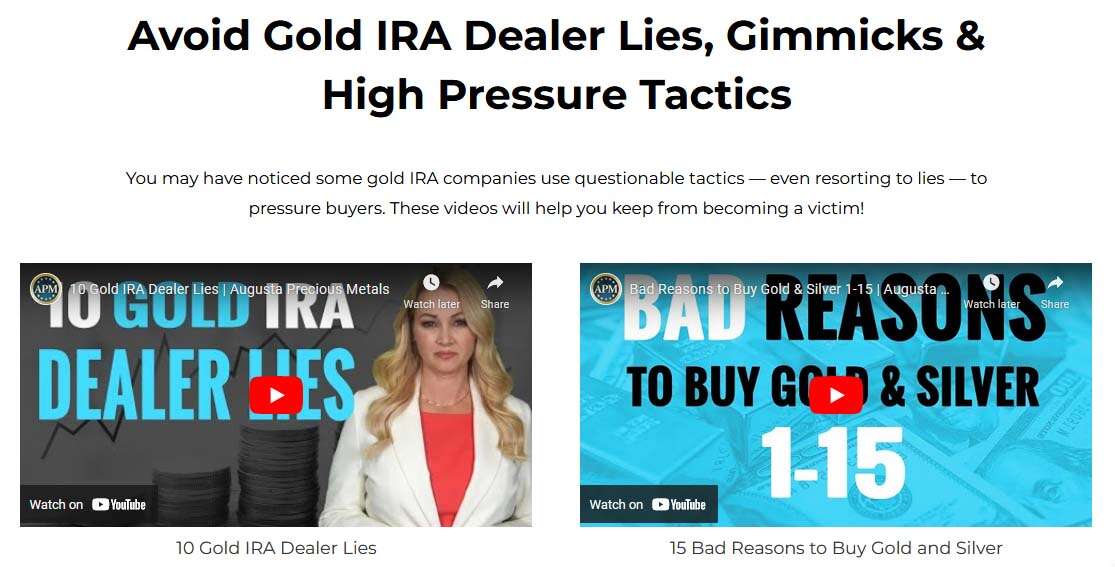 Avoid Gold IRA Scams