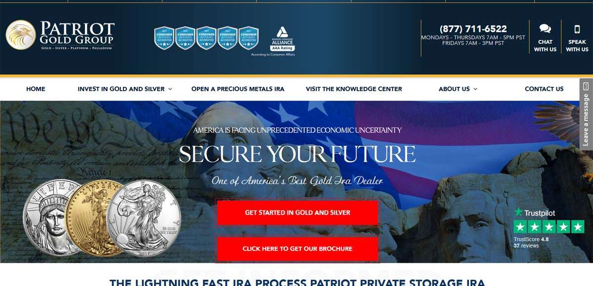 Patriot Gold Group: The #1 Gold Dealer In The US