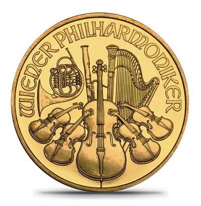 Austrian Gold Philharmonic coin