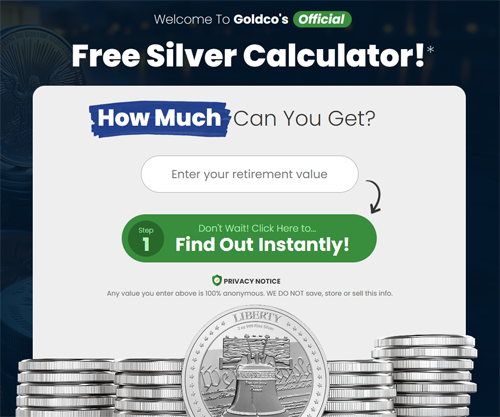 Silver Price Calculator - Goldco