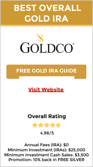 Goldco - The Best Overall Gold IRA & Precious Metals Company