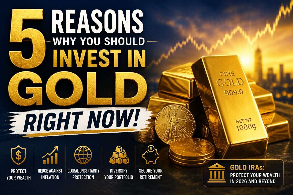 5 Reasons Why You Should Invest in Gold RIGHT NOW!