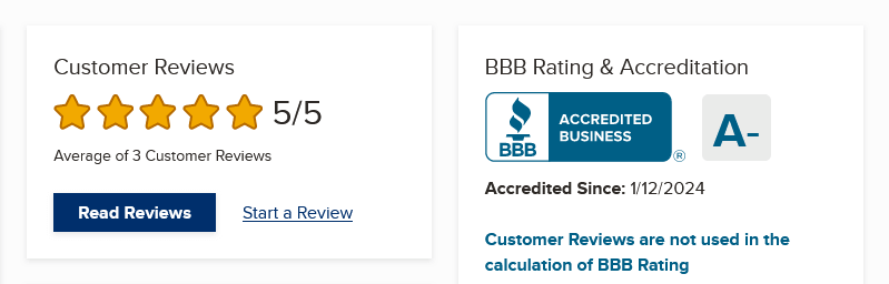 Golden Crest Metals BBB Rating and Reviews