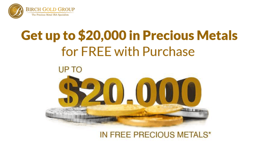 Birch Gold Group FREE Metals Promotion