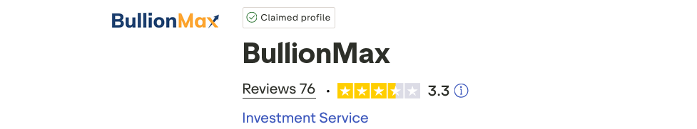 BullionMax Trustpilot Reviews 2026