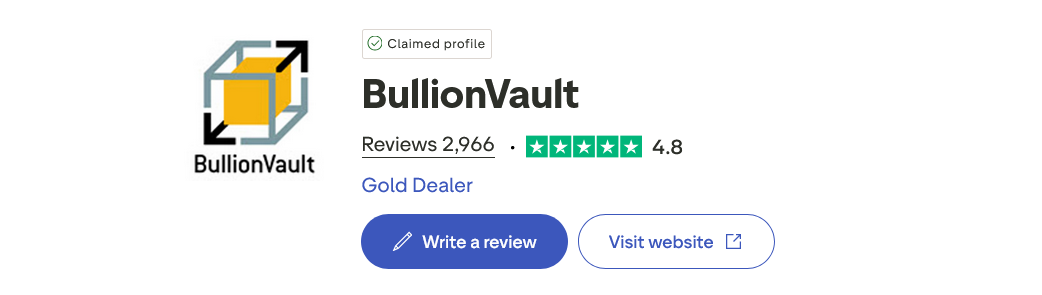 BullionVault Reviews on Trustpilot