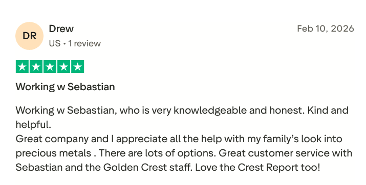 GoldenCrest Metals Trustpilot Reviews