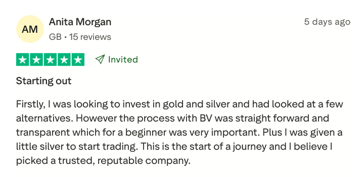 BullionVault Trustpilot Reviews