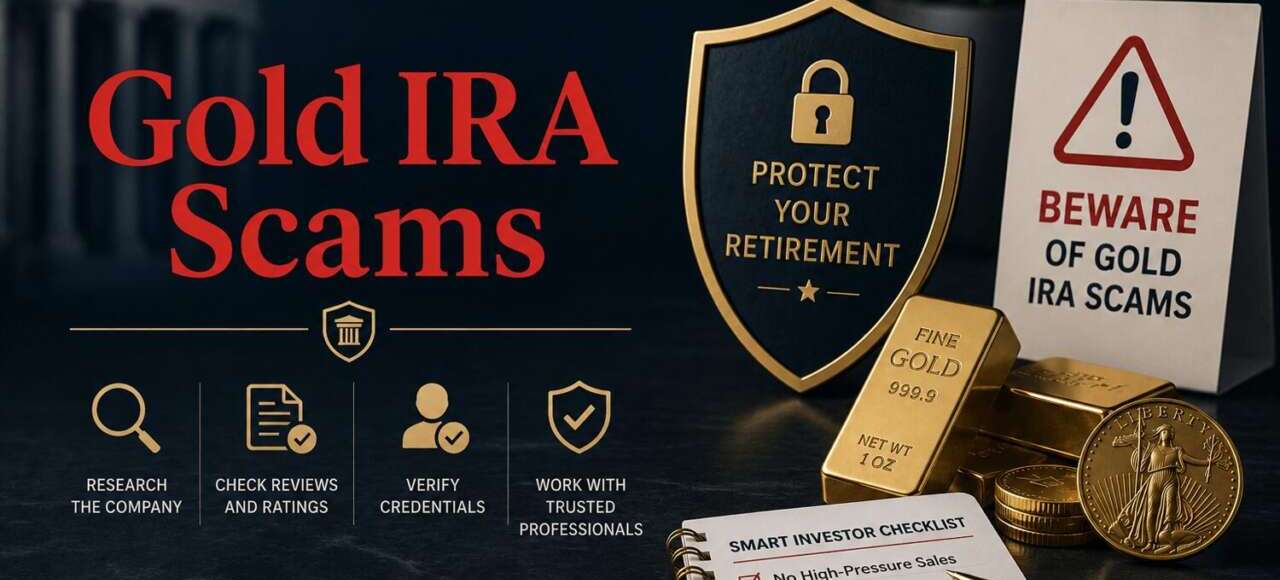 Warning! Avoid These Gold IRA Scams And Invest Your Money Safely!