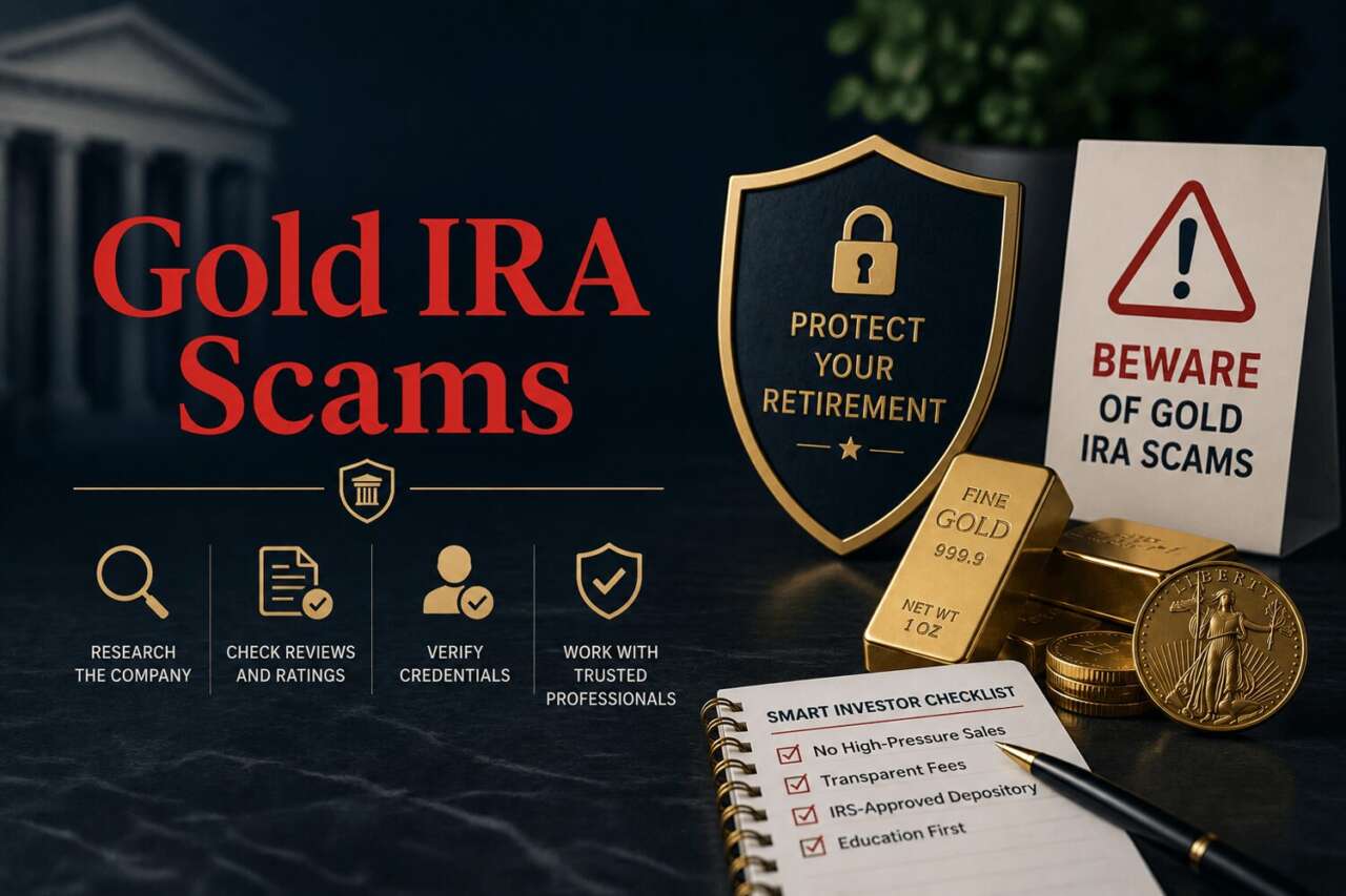 Warning! Avoid These Gold IRA Scams And Invest Your Money Safely!