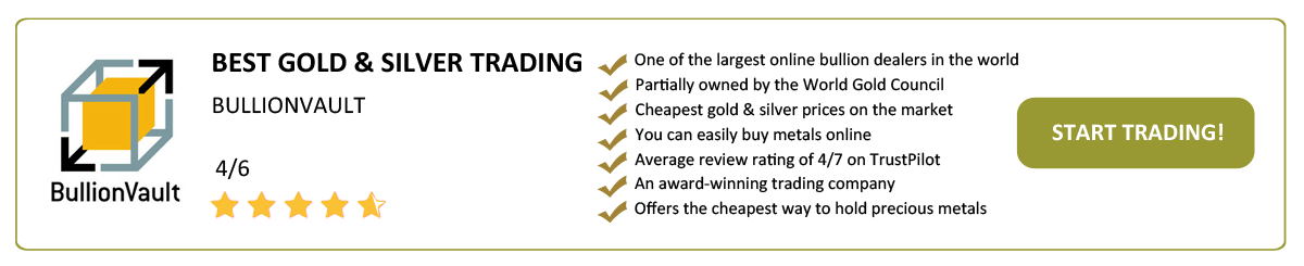 BullionVault: The Best Online Trading Company In The World