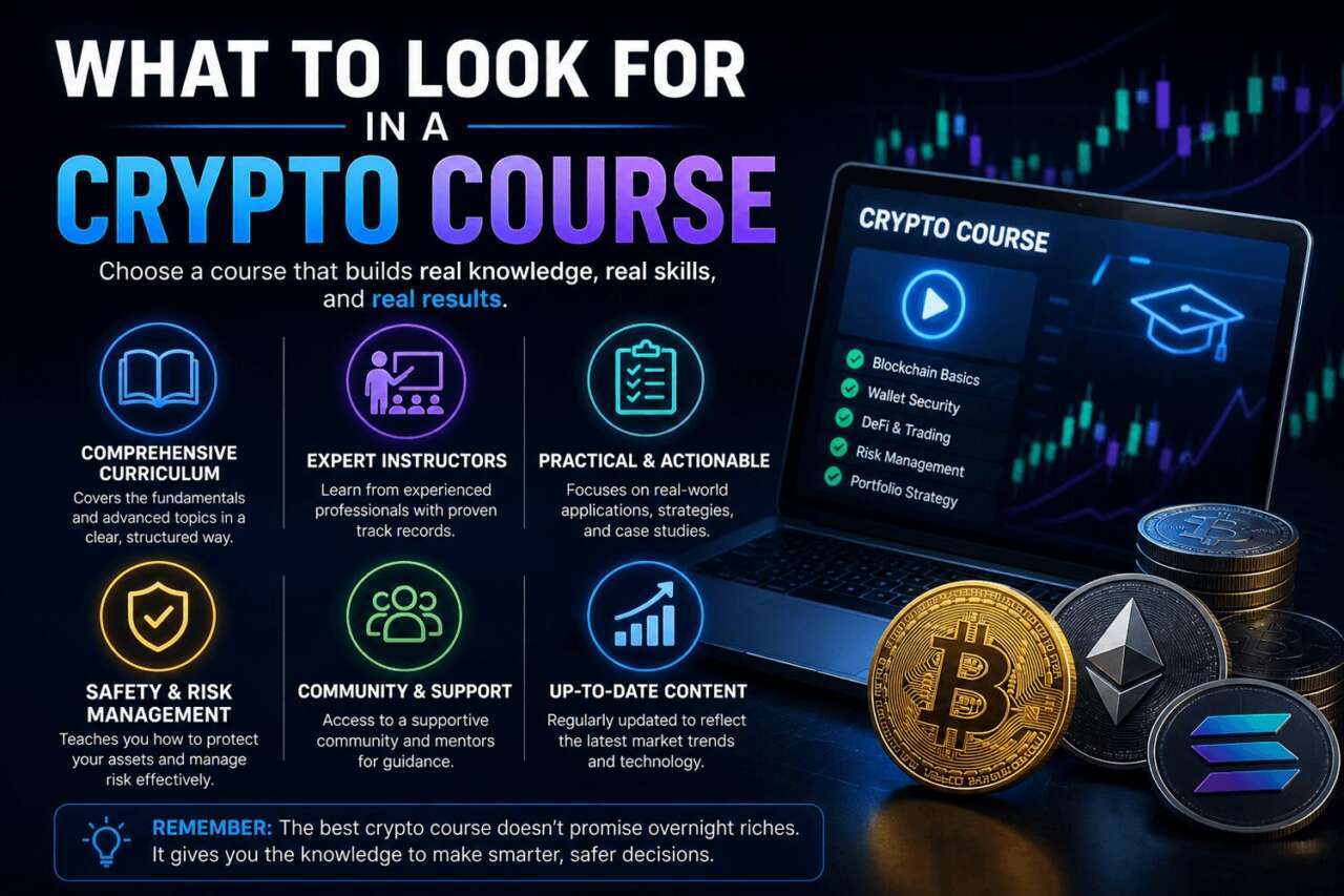 The Best Crypto Trading Course in 2026: What to Look For