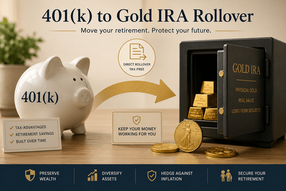 401k to Gold IRA Rollover: Rules and Steps