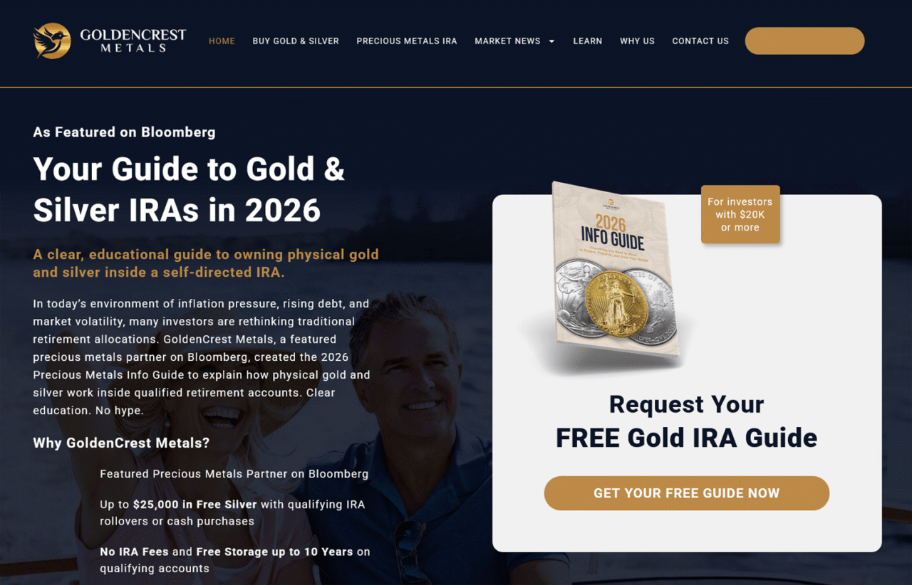 GoldenCrest Metals Website