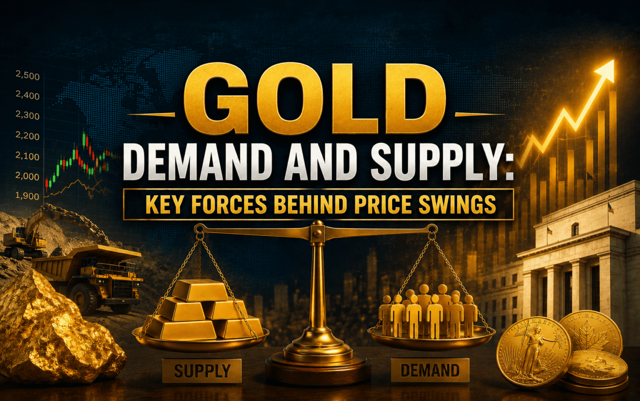 Gold Demand and Supply: 4 Key Forces Behind Price Swings
