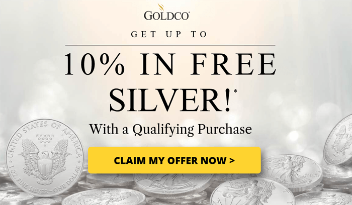 Goldco Free Silver Promotion