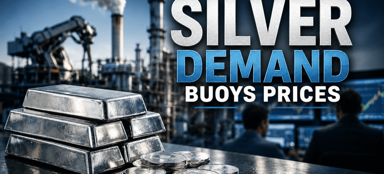 Industrial Silver Demand Buoys Prices: What Investors Should Know