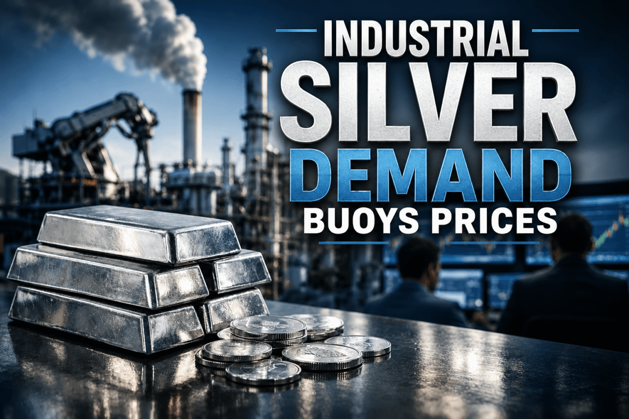Industrial Silver Demand Buoys Prices: What Investors Should Know