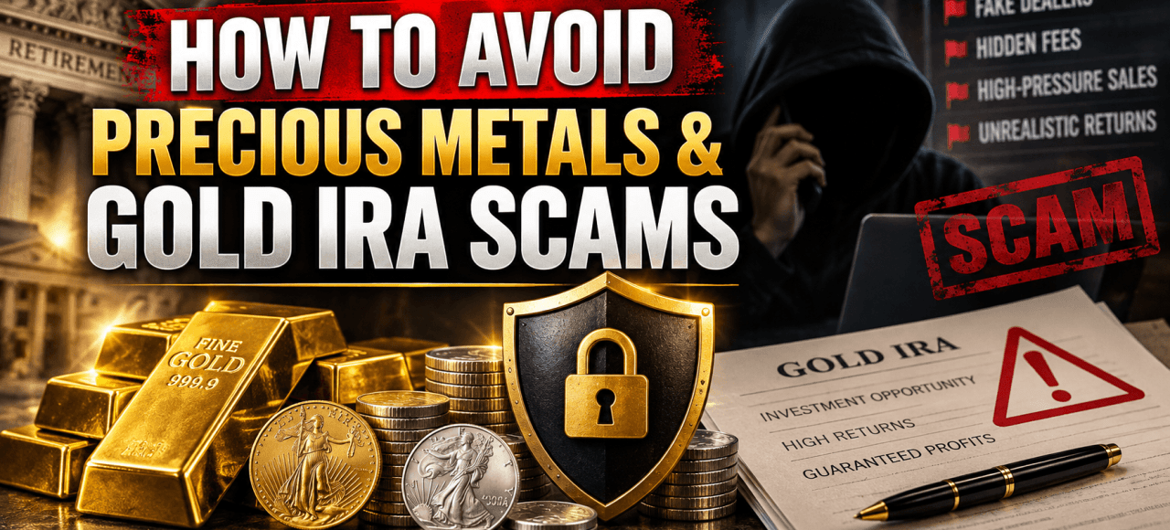 How to Avoid Precious Metals & Gold IRA Scams in 9 Steps