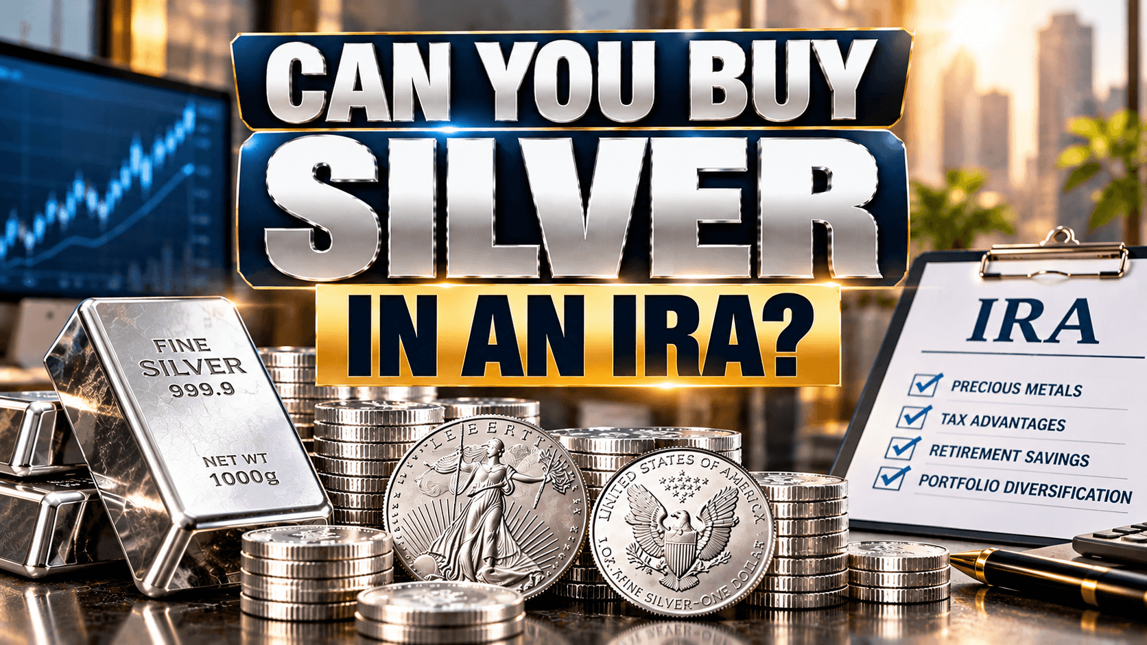 Can You Buy Silver in an IRA? Quick and Easy Startup Process