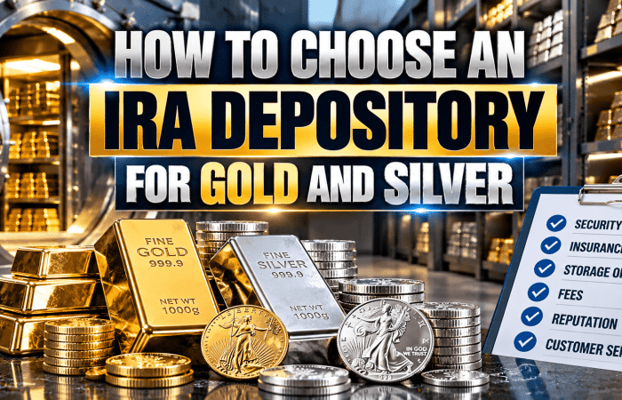 Choosing a Gold and Silver IRA Depository How to Choose an IRA Depository for Gold and Silver