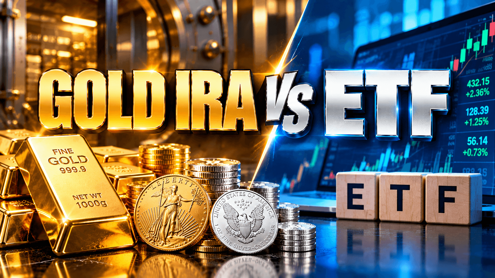Gold IRA Versus ETF: Which Protects Your Retirement Better?