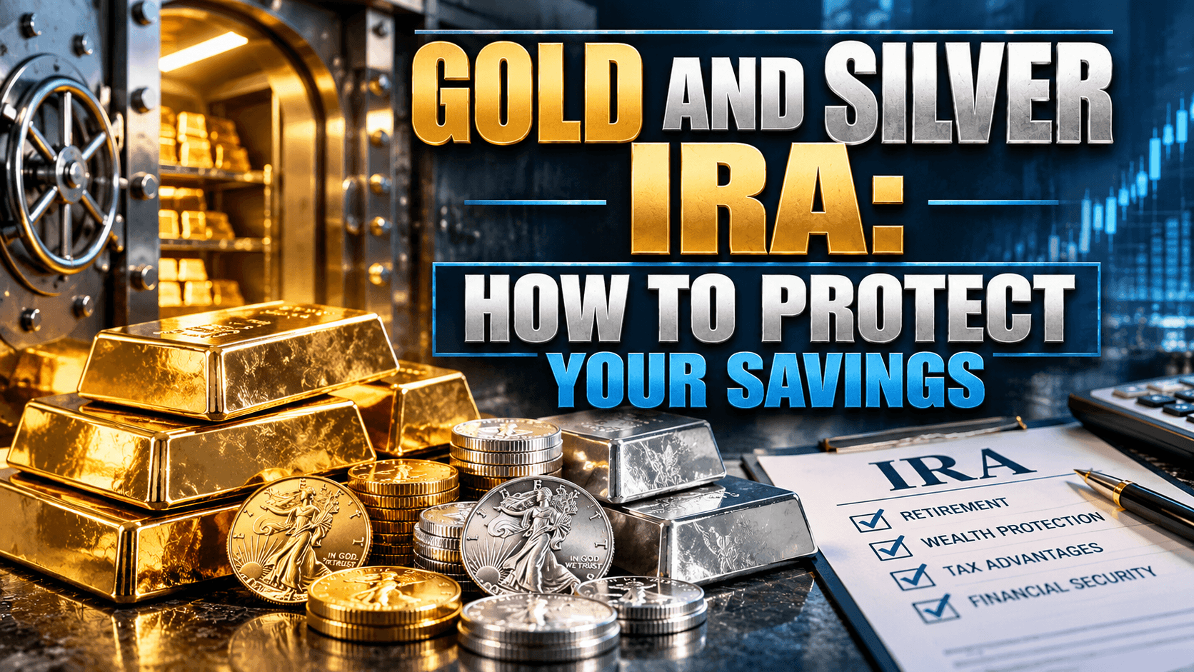 Gold and Silver IRA: Protect Your Retirement Savings With Safe Haven Assets